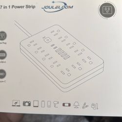 New In Box 17-1 Power Strip