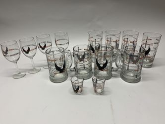 Harley Davidson 2016 Glass set collection