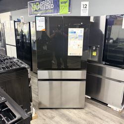 🔥SAMSUNG STAINLESS STEEL BESPOKE FAMILY HUB REFRIGERATOR WITH BEVERAGE CENTER AND ICE MAKER🔥