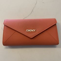 Orange Donna Karan Wallet
