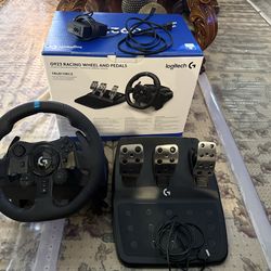 Logitech G923 Racing Wheel + Pedals 🔥 $120 TODAY ONLY