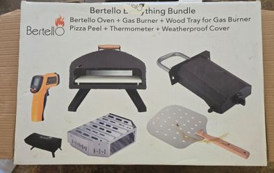 Bertello pizza oven everything bundle