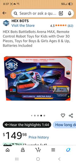 Bran new hex BattleBots Arena Max