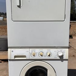 Stackable washer/dryer combo