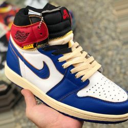 Jordan 1 High Union Los Angeles Blue Toe 18