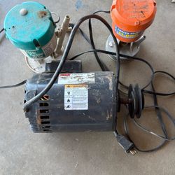 1.33 HP 220V Evap Cooler Motor + Pumps