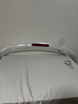 16-21 Honda Civic X 4D Trunk Spoiler With LED painted In White Orchid Pearl