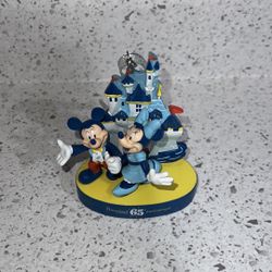 Disney Parks Store Disneyland 65th Anniversary Ornament Mickey and Minnie (2020)