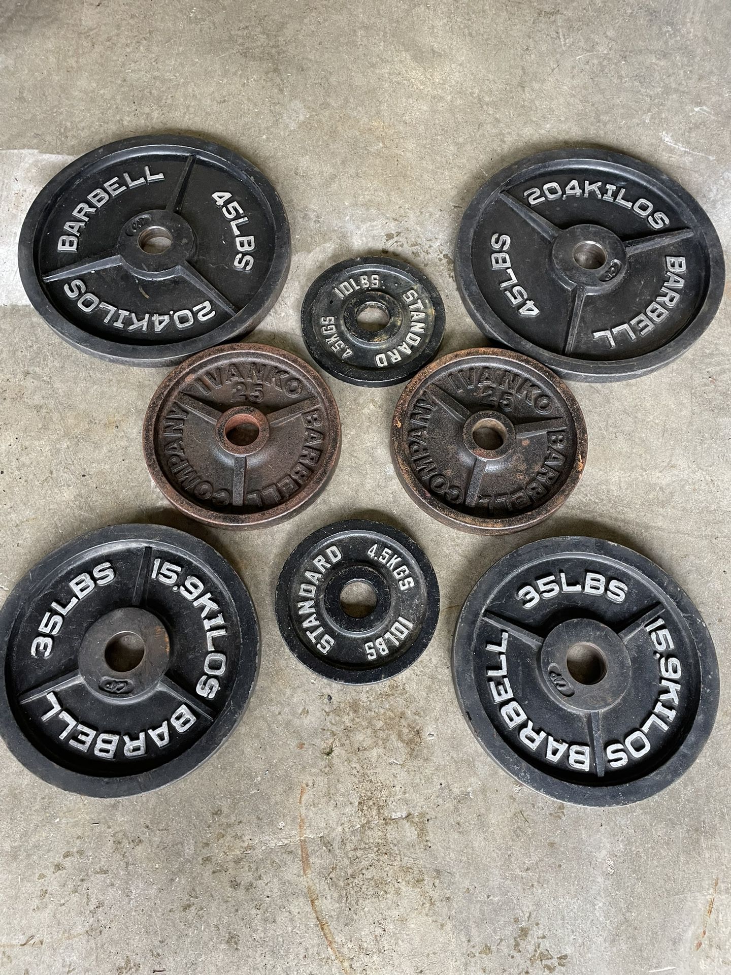 Weight Plates Olympic 
