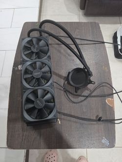 NZXT Kraken Elite 360mm AIO Liquid Cooler w/ LCD – Works – Missing Cable & Bracket