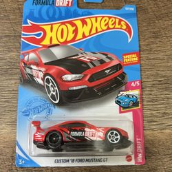 custom 18 ford mustang gt hot wheels