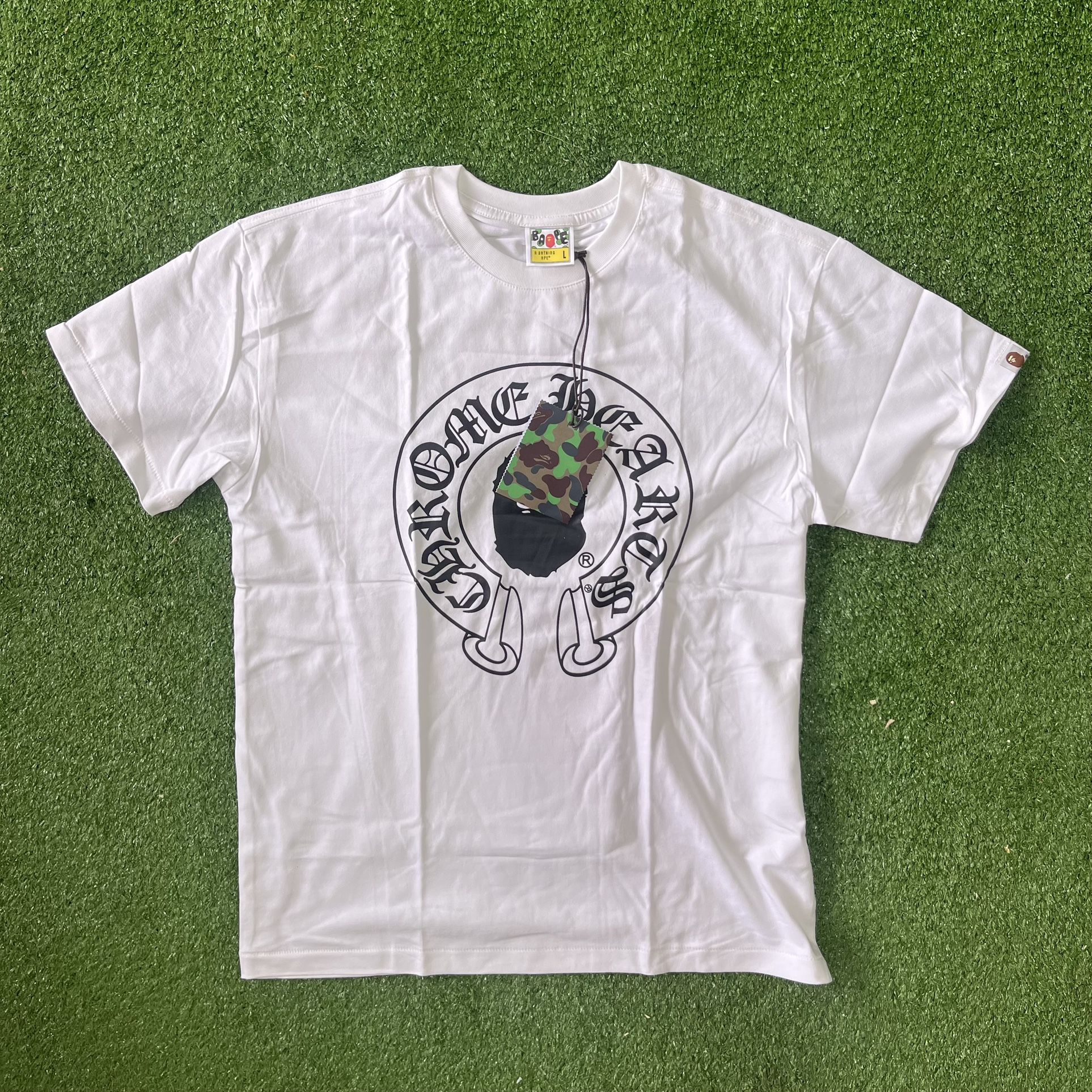 White Bape x Chrome Heart Tee *Size L*