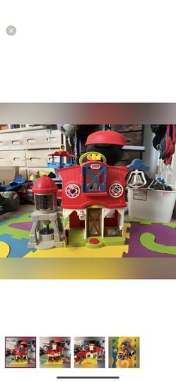 fisher price little people barn toy set 