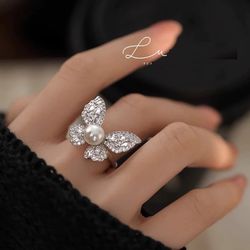 Non-nucleus Pearl Ring