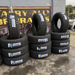 LT265-70-17 All Terrain Tires 880$ Installed Get Free Alignment 