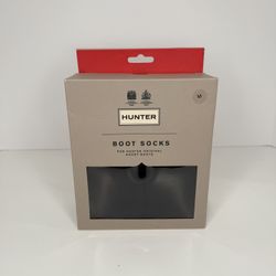 Hunter Fleece Short Boot Socks – Black (Size M)