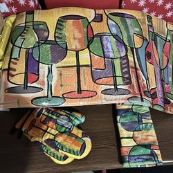 Kitchen Accessories Wine Themed