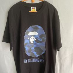 A Bathing Ape BAPE Mens Camo Shark T-Shirt 