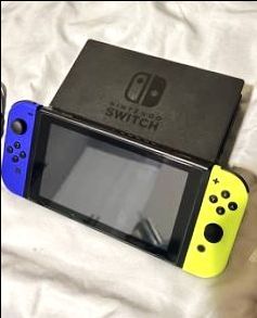 Switch Console and JoyCons