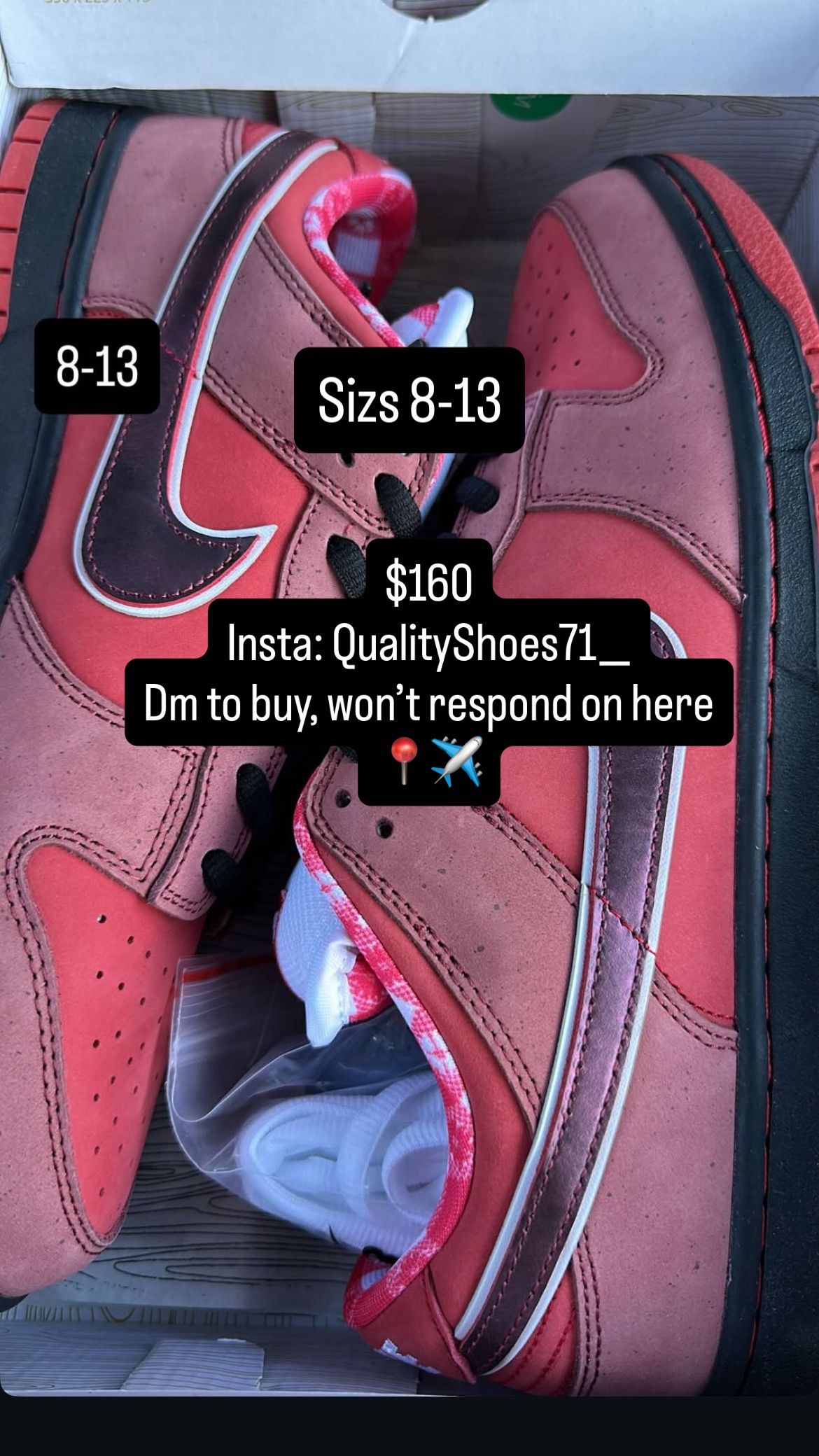 Red Lobster Nike Sb Dunk