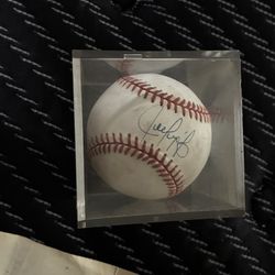 Juan Gonzalez Signed Baseball w/ Certificate – Texas Rangers MVP