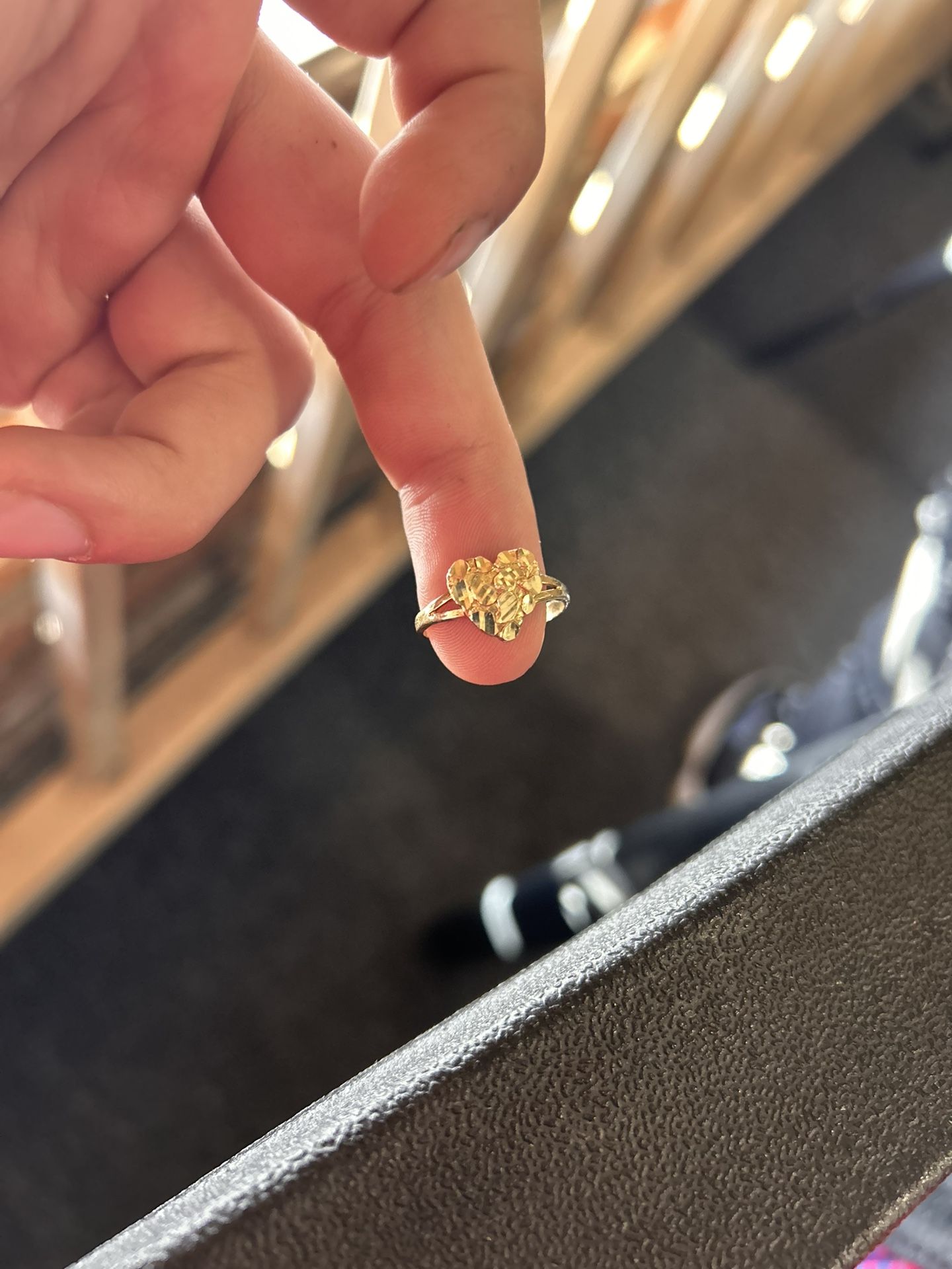 10k Nugget Ring