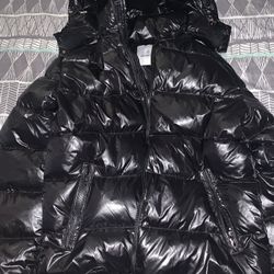 Black Moncler Coat