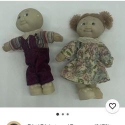 Vintage Cabbage Kids  Magnets
