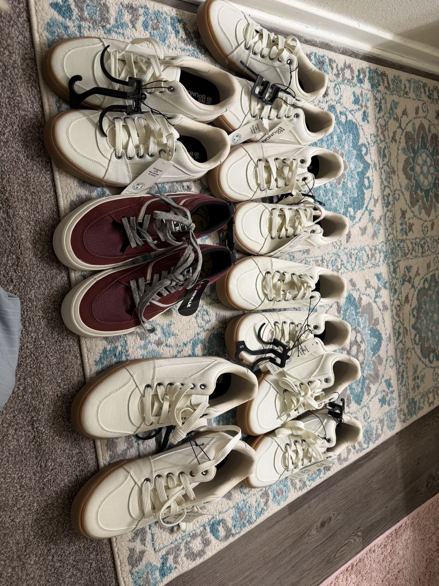 New Shoes For Men Size 8-8.5-9-9.5-10-10.5 Each Pair $10 With Tags
