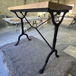 Custom made Butch Block Table
