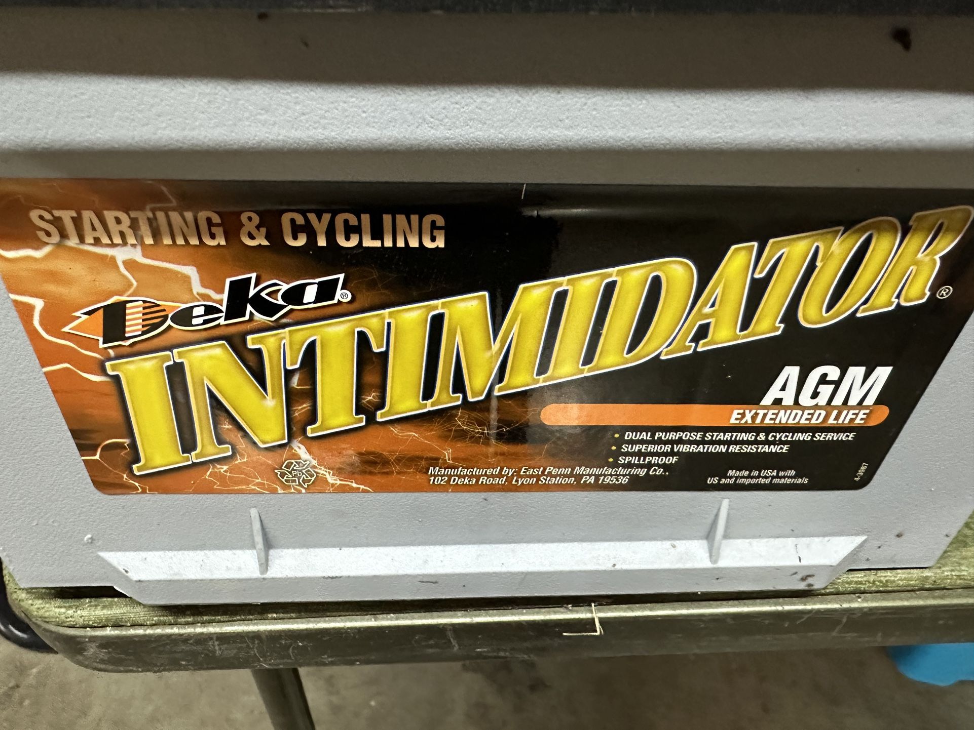 Deka Intimidator AGM Battery