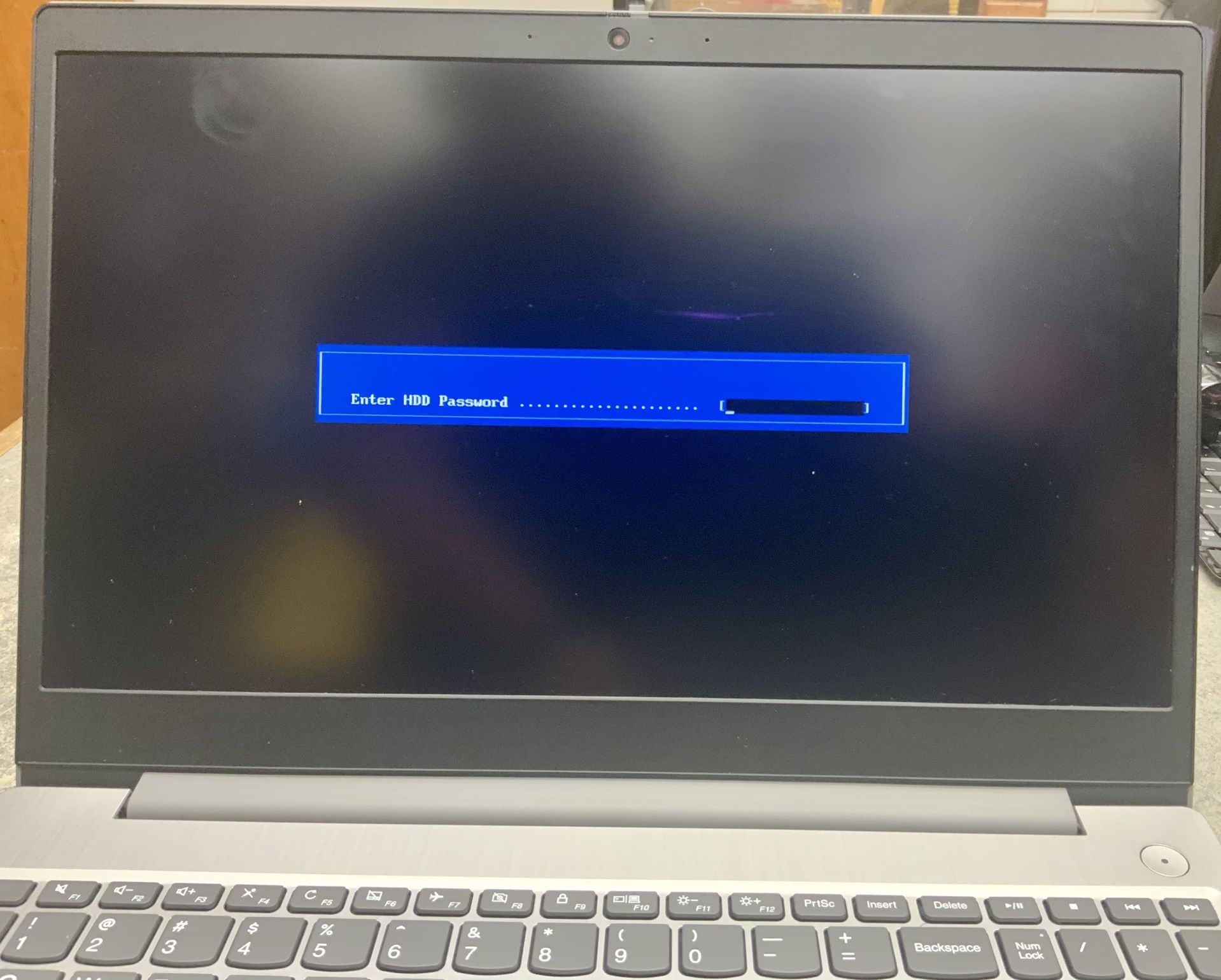 Lenovo Ideapad 3 15ADA05 For Parts Repair Has HDD Password Laptop Notebook 15 Inch Screen AM Ryzen 3 Windows WiFi Bluetooth