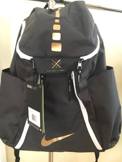 hormigón compresión reservorio Nike Hoops Elite Max Air Team 2.0 Basketball Backpack-Anthracite/Black/Gold  for Sale in Santa Ana, CA - OfferUp