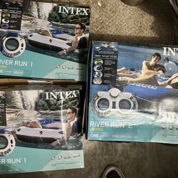 Float tubes for river or pool