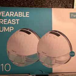 Wearable breast pump