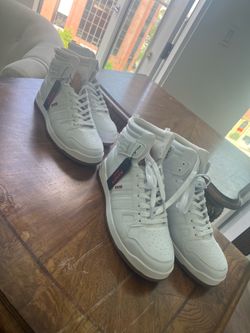($60 for Both) Brand New Levi’s 521 BB Hi White High Top Sneakers Men’s Size 11