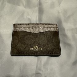 Coach Card Holder