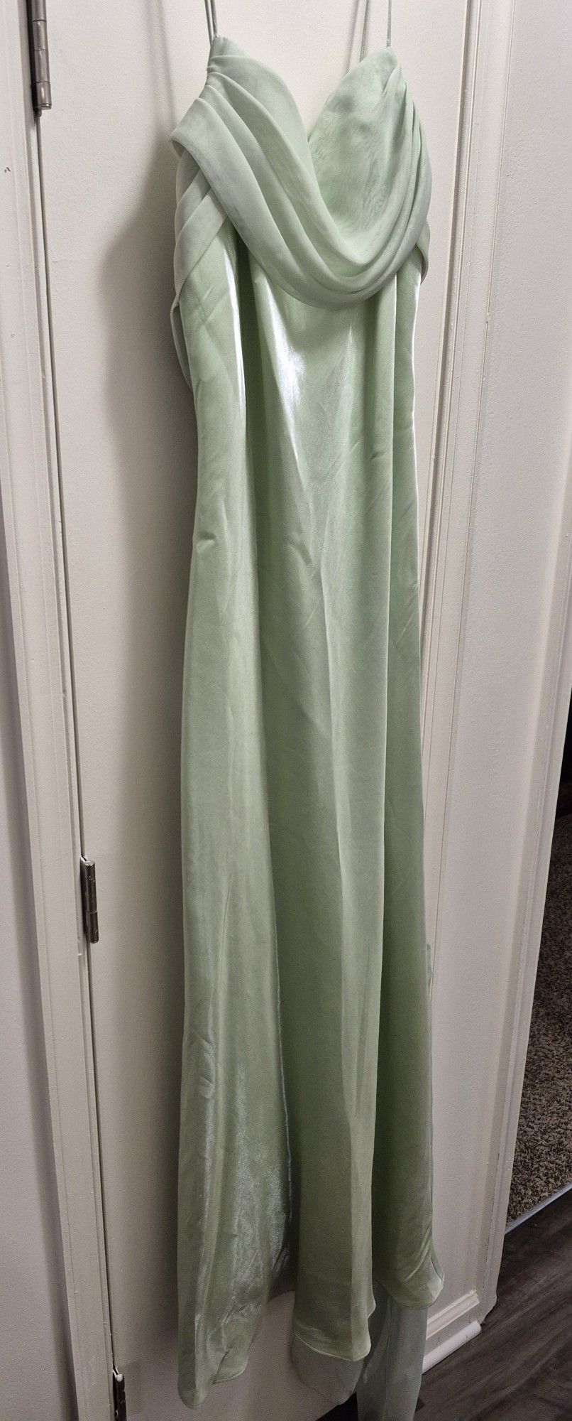 Formal Light Green Evening Gown
