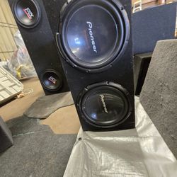 Pioneer Subwoofers For Car Or Suv 2 12" Pioneer Championship Series 