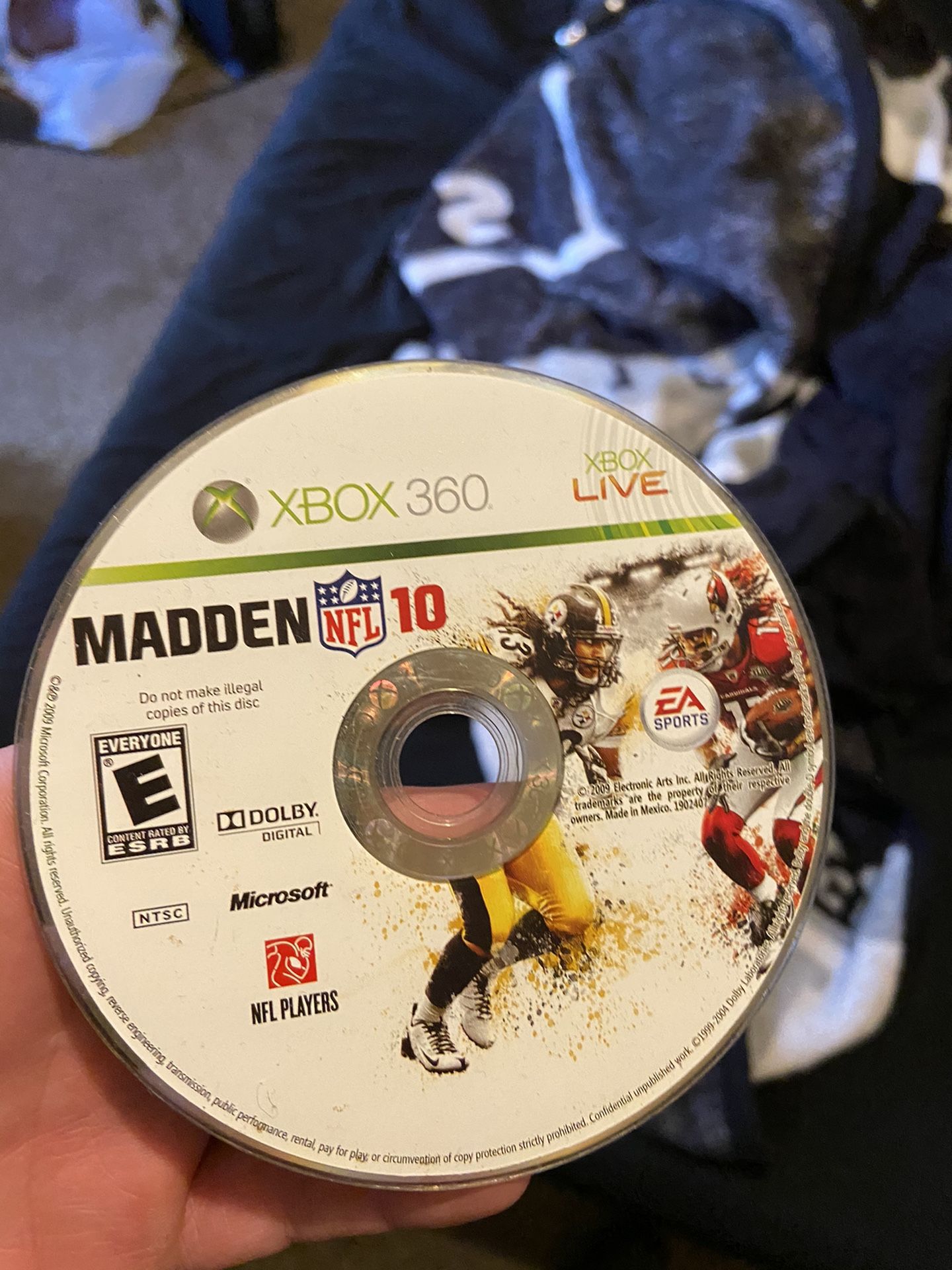 madden 10 xbox 360