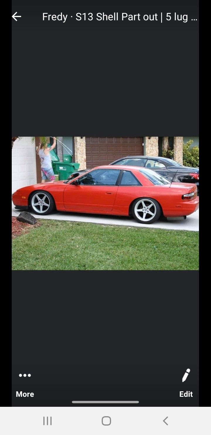 240sx S13 Rear Coupe Bumper