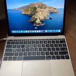 gold macbook 12 inch great condition 