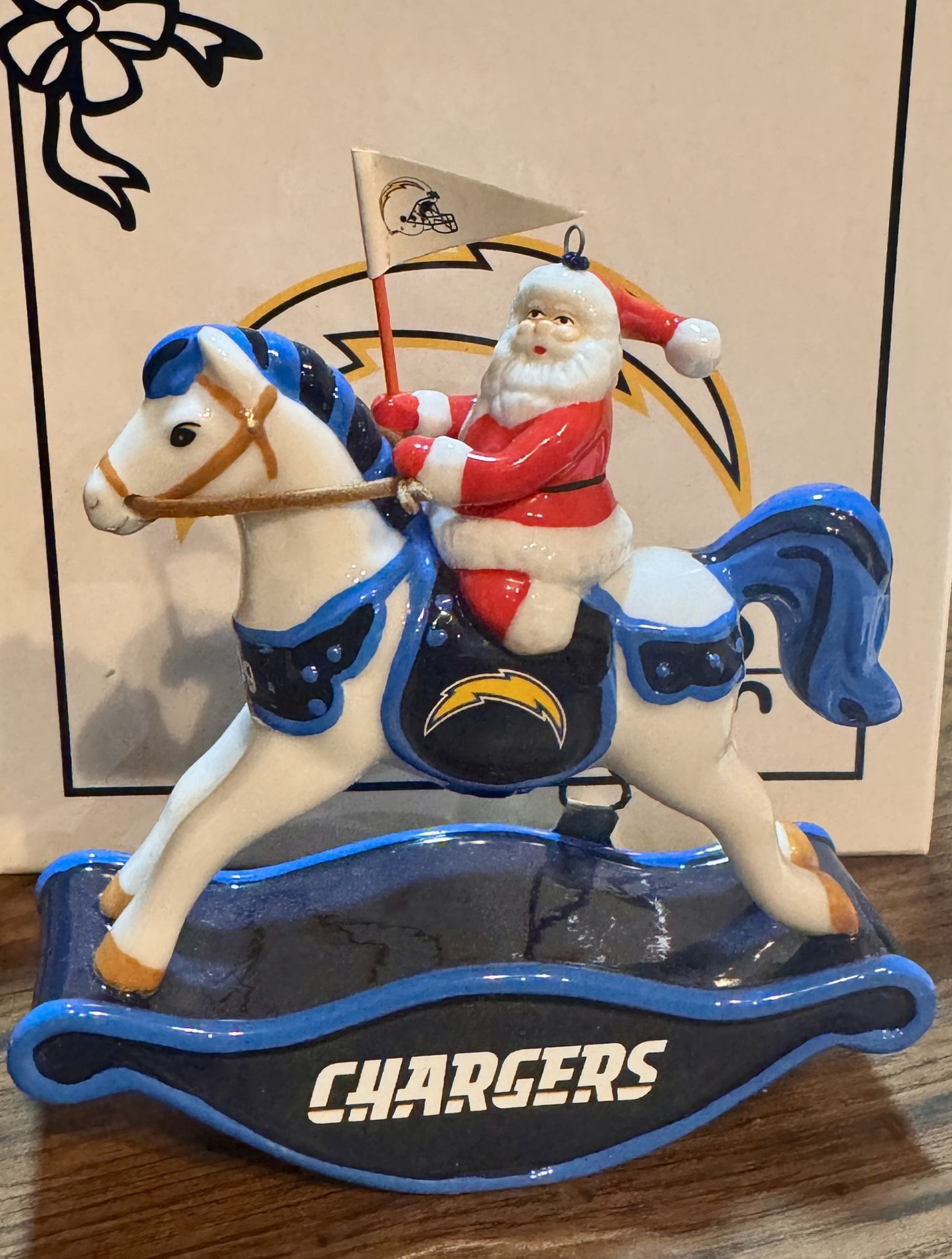 2009 CHARGERS ORNAMENT by Danbury Mint