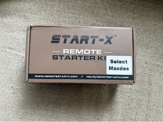 Mazda Remote Control Starter Kit