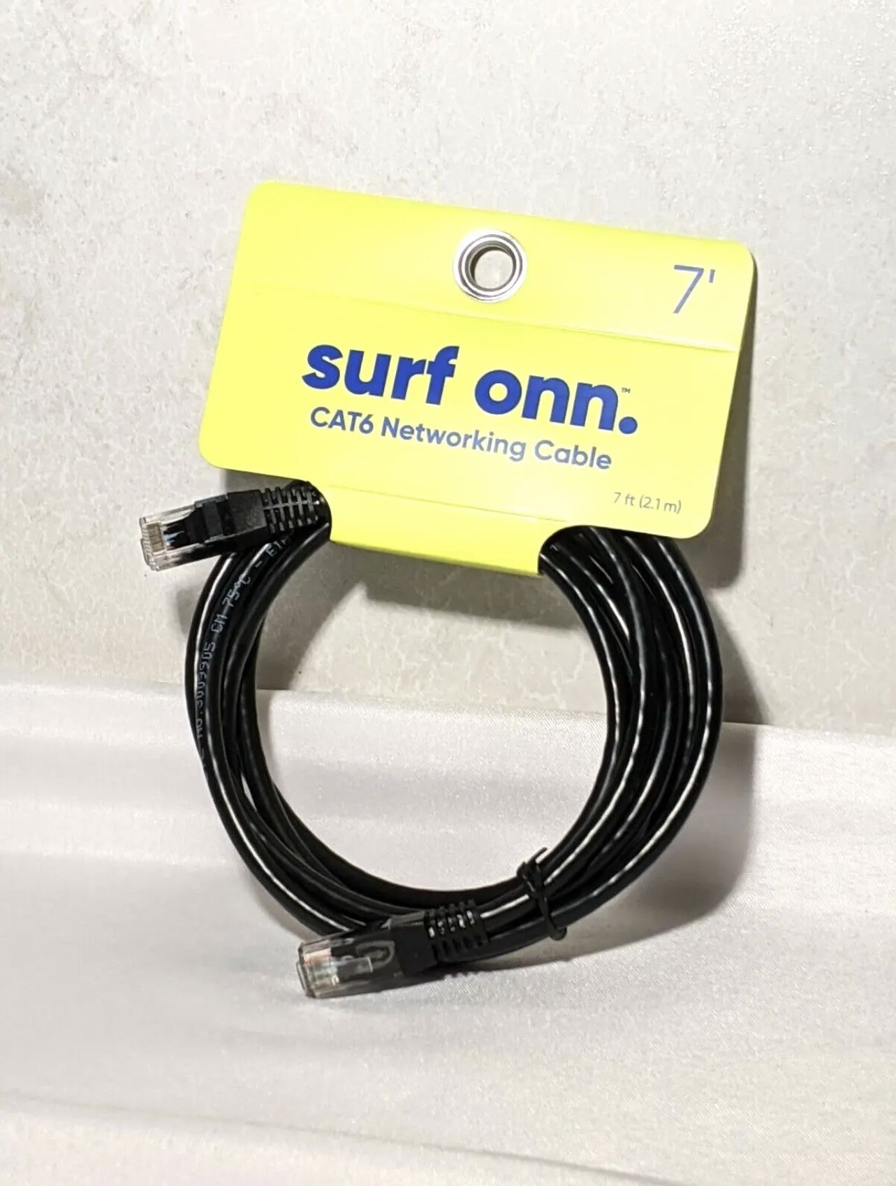 CAT6 Networking Cable 7' Black