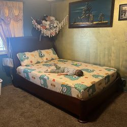 Queen Size Wood Bed Frame