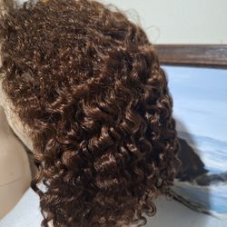 100 Percent Pure Human Hair Lace Front Wig 