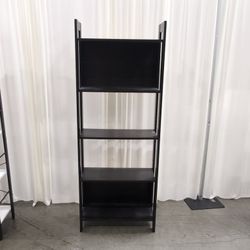 IKEA Black Five-Shelf Narrow Bookcase