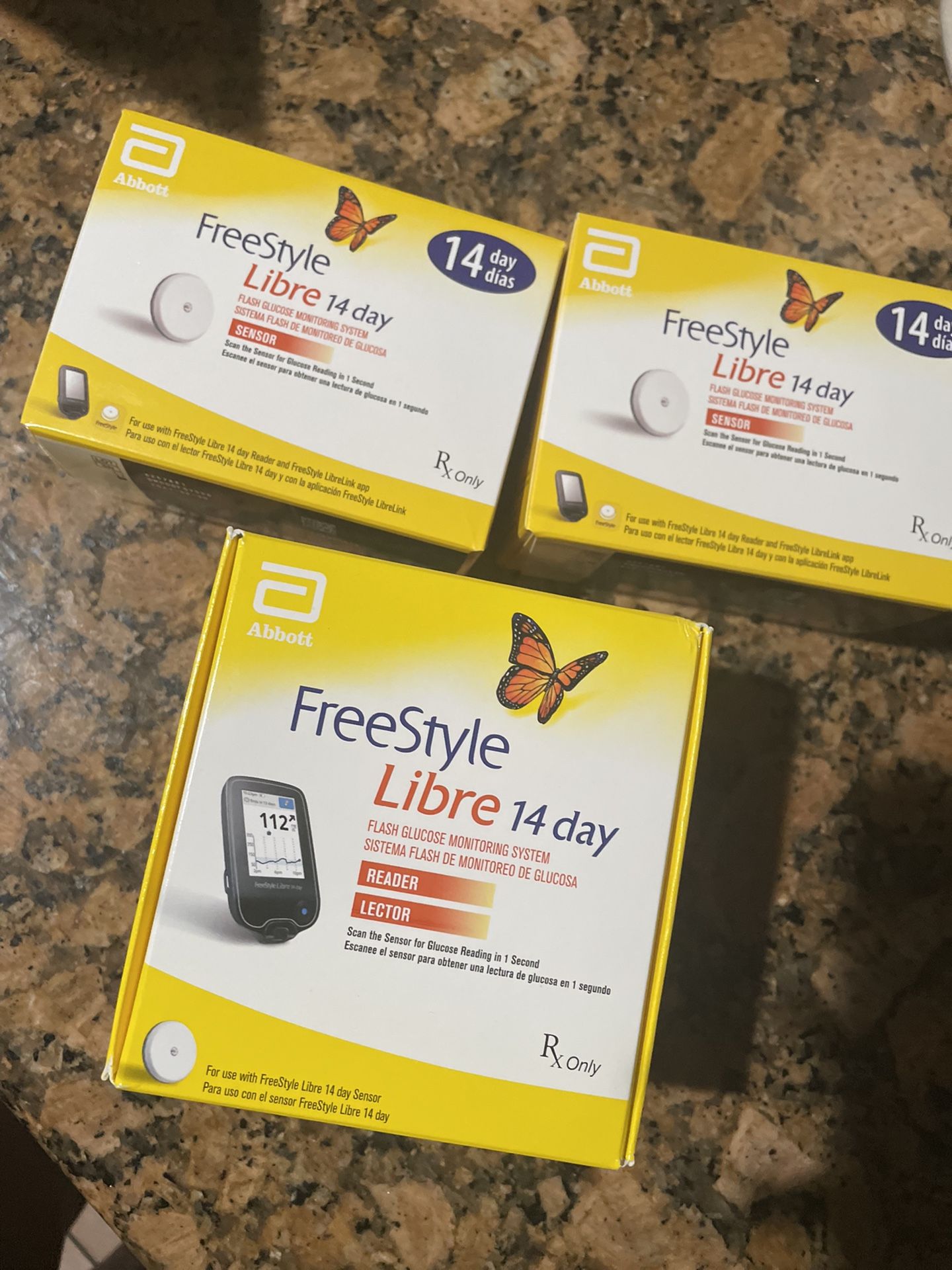 Freestyle Libre 14 Day Sensor And Reader For Diabetics PICK UP ONLY ‼️‼️‼️‼️‼️