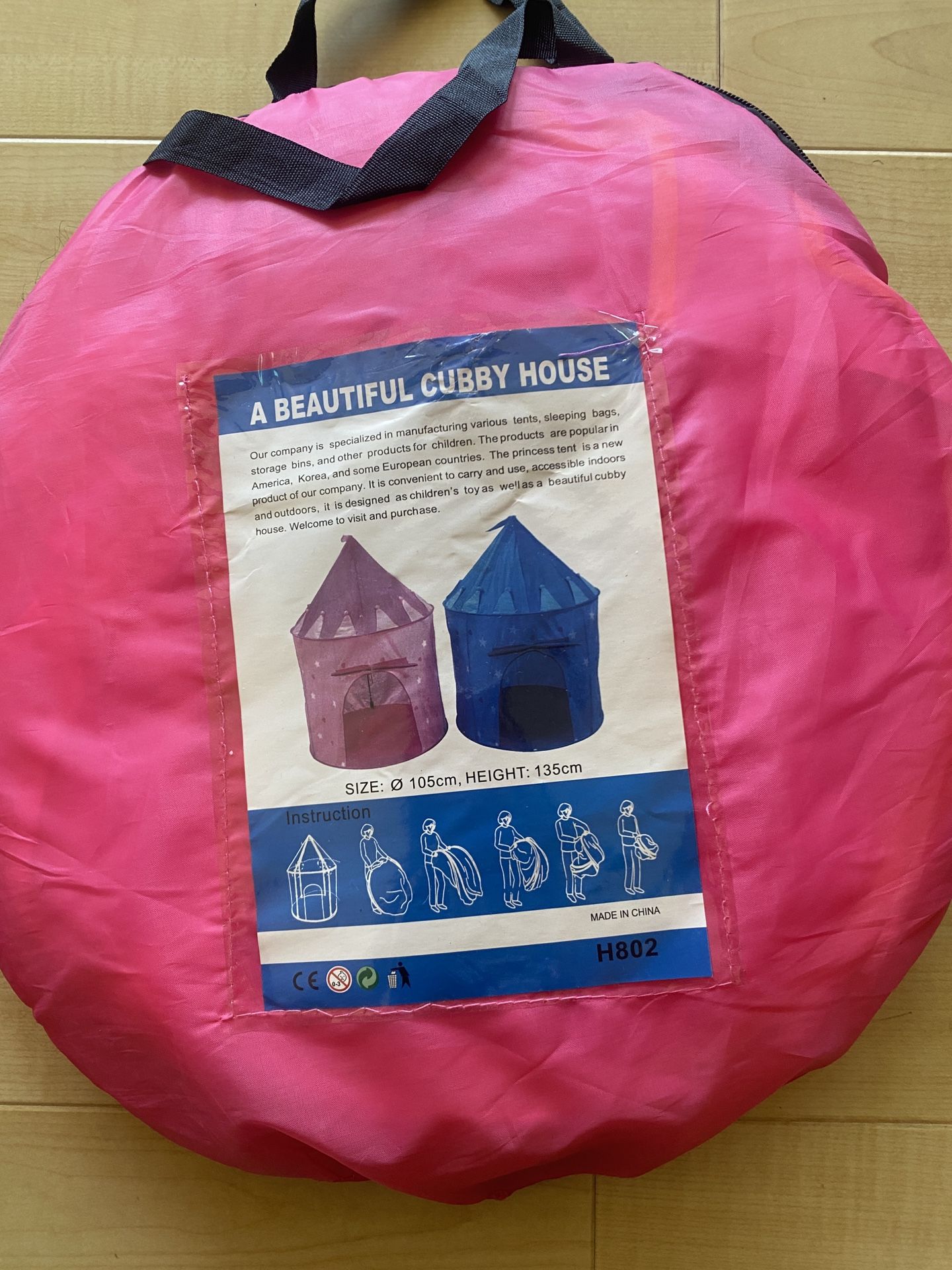 New pink chubby house